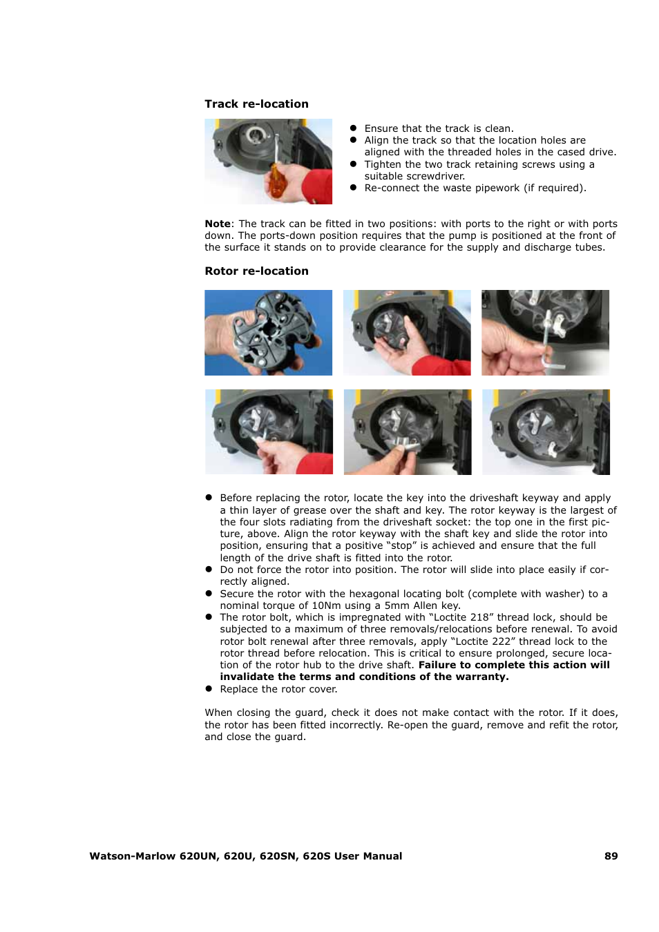 Watson-Marlow 620U User Manual | Page 89 / 100