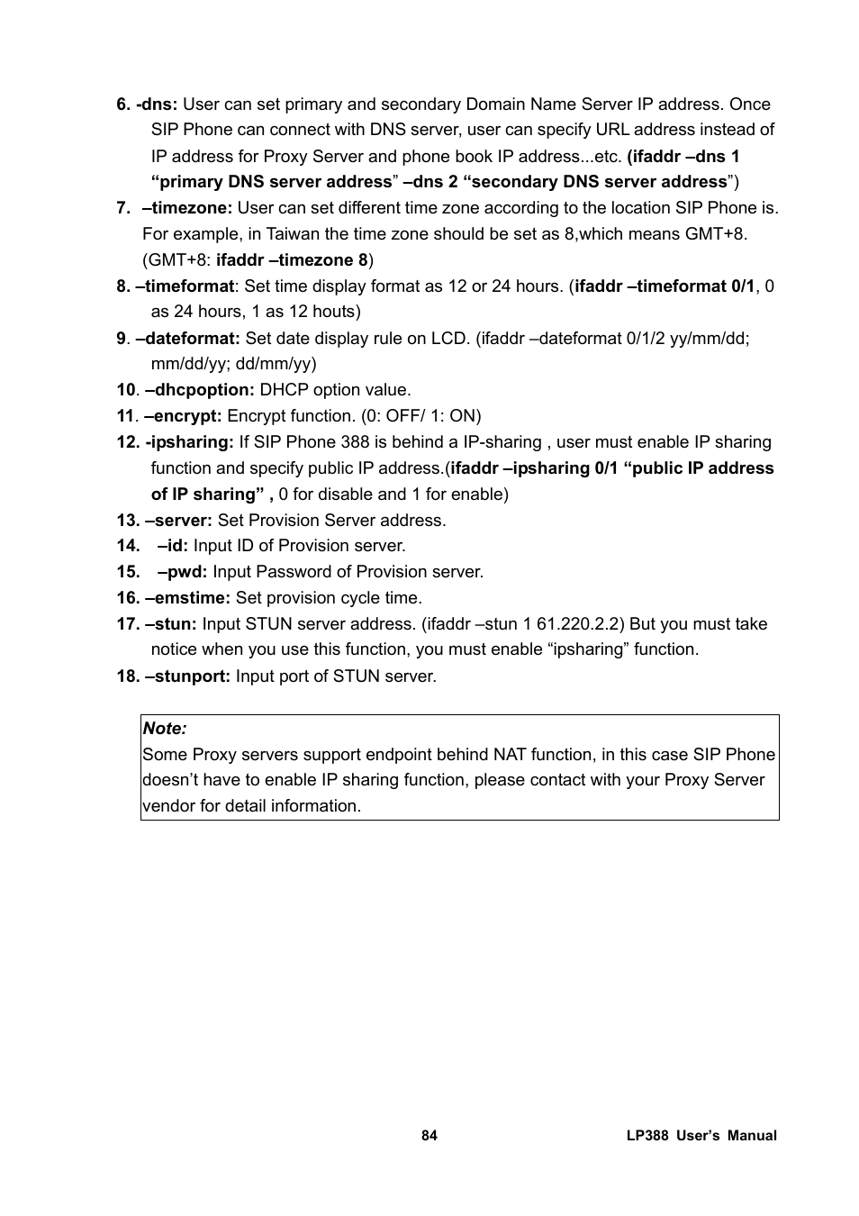 Welltech LP-388 Release 103 User Manual | Page 85 / 97