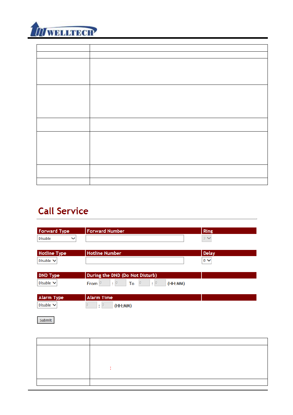 Welltech VoIP ATA series V.303 User Manual | Page 31 / 114