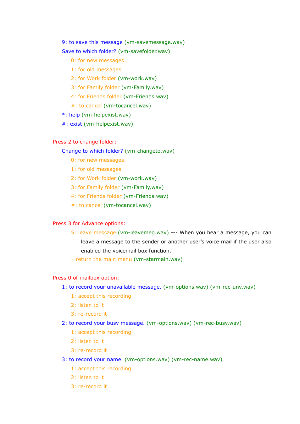 Welltech SIPPBX 6200A User Manual | Page 120 / 132