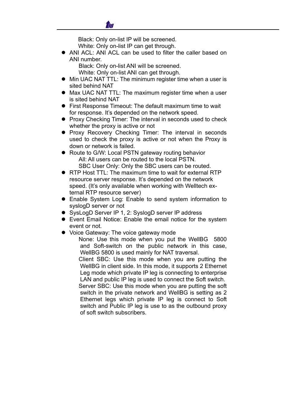 Welltech WellBG 5800 V.1.3 User Manual | Page 15 / 50