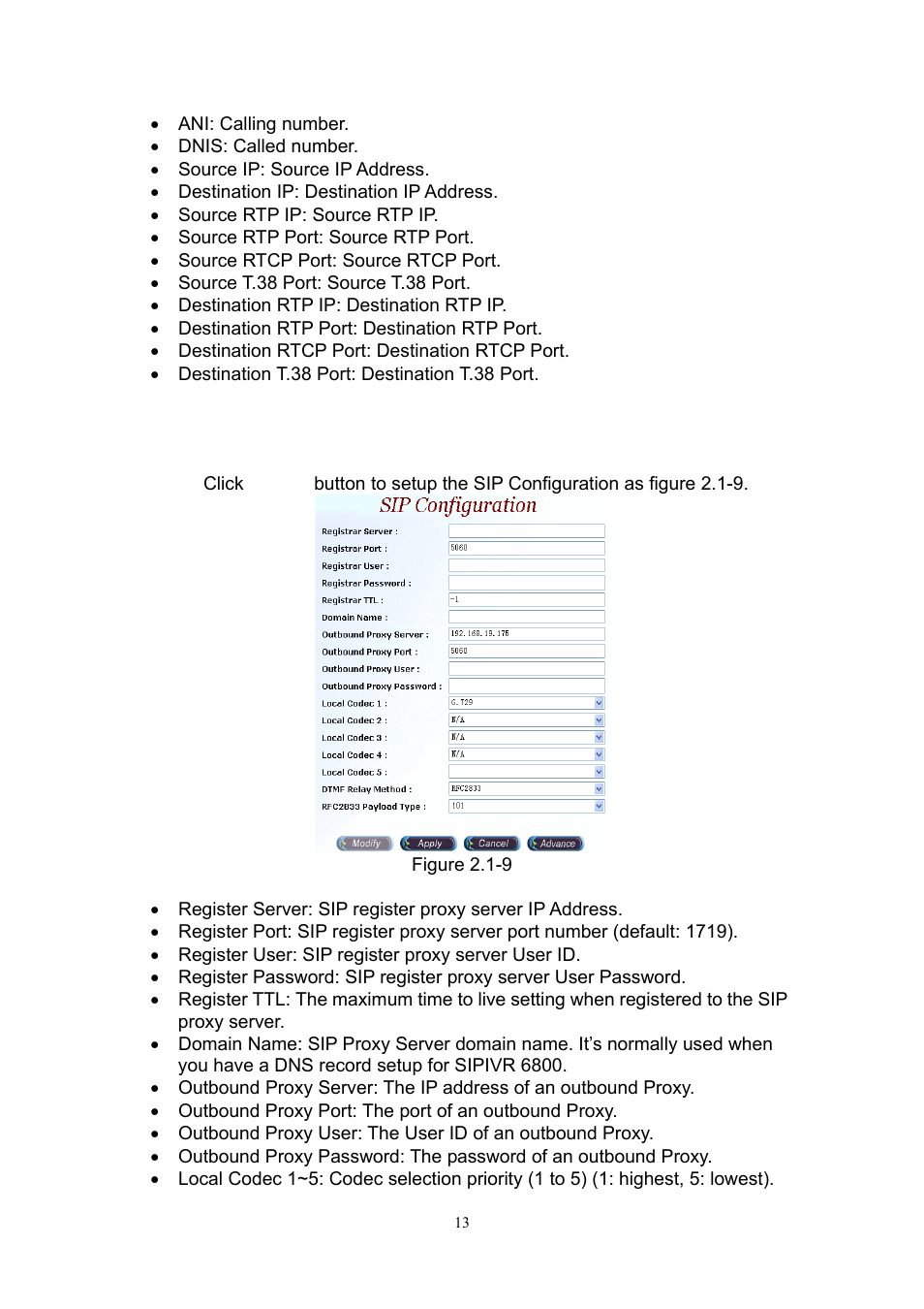 Welltech SIPIVR 6800GS V.2.1 User Manual | Page 14 / 129