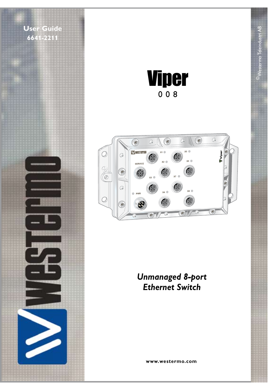 Westermo Viper-008 User Manual | 16 pages