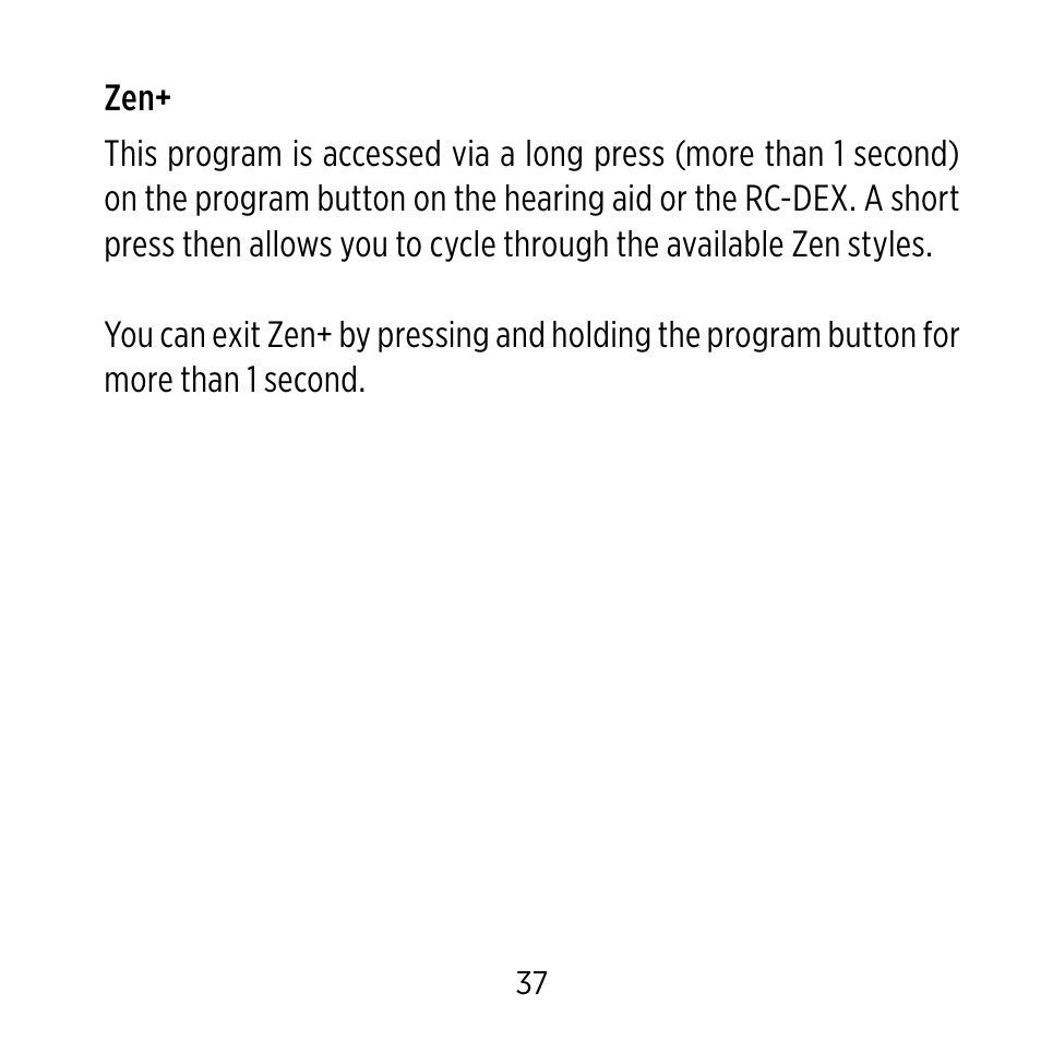 Widex C-9 User Manual | Page 37 / 76
