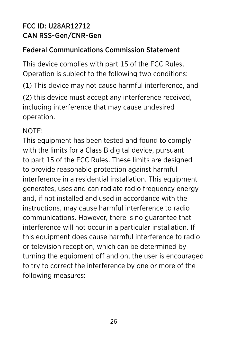 Widex SCOLA FLEX User Manual | Page 26 / 36