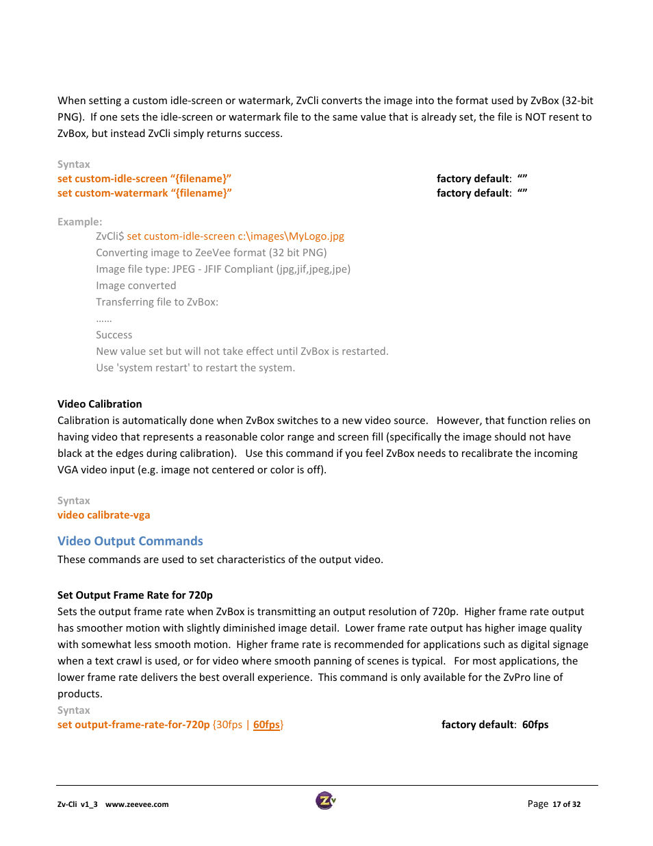 ZeeVee ZvCli User Manual User Manual | Page 17 / 32