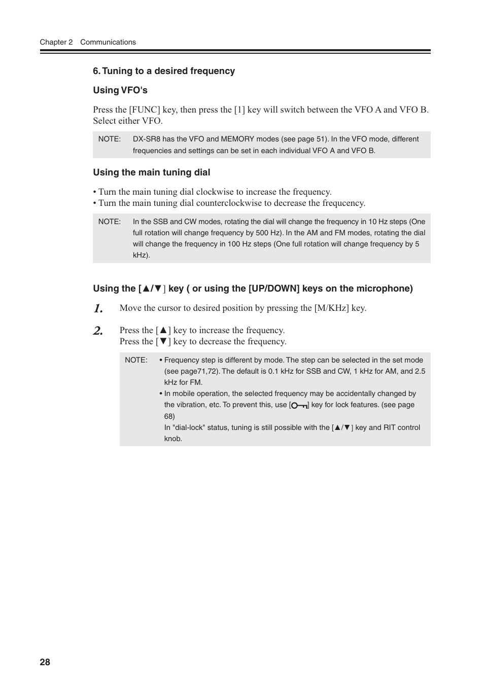 Alinco DR-SR8 User Manual | Page 30 / 97