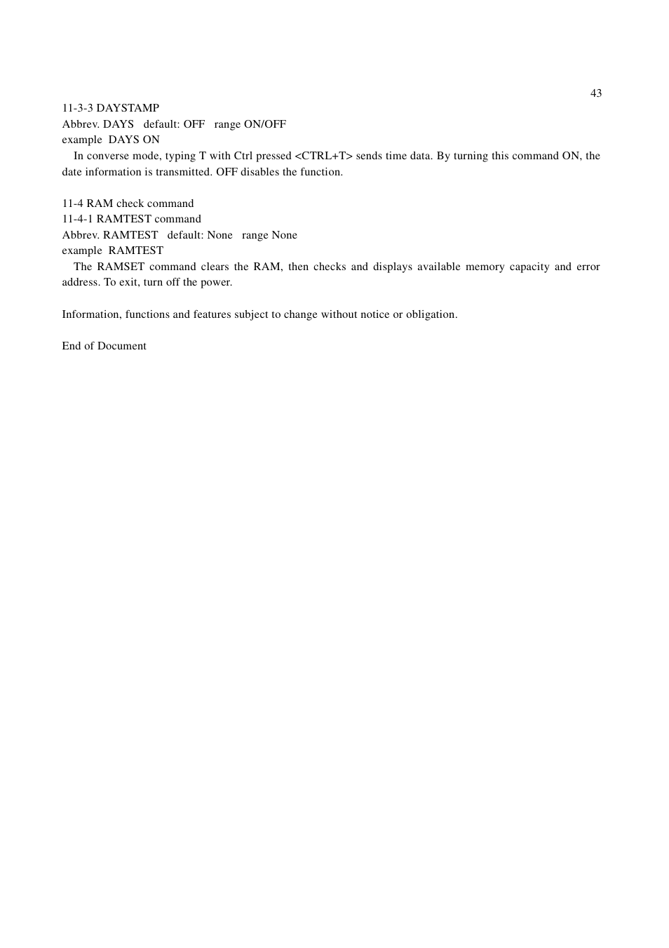 Alinco EJ-50U User Manual | Page 43 / 43