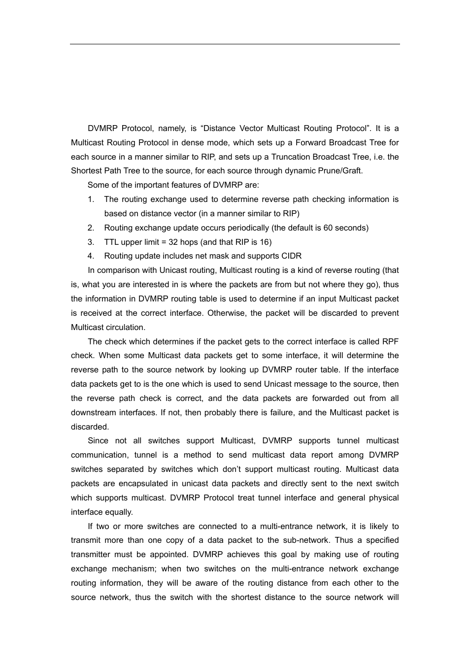 4 dvmrp, 1 introduction to dvmrp, Dvmrp | Accton Technology ES4626 User Manual | Page 646 / 853