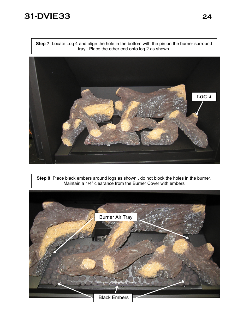 Dvie33 | Archgard 31-DVIE33N User Manual | Page 24 / 48