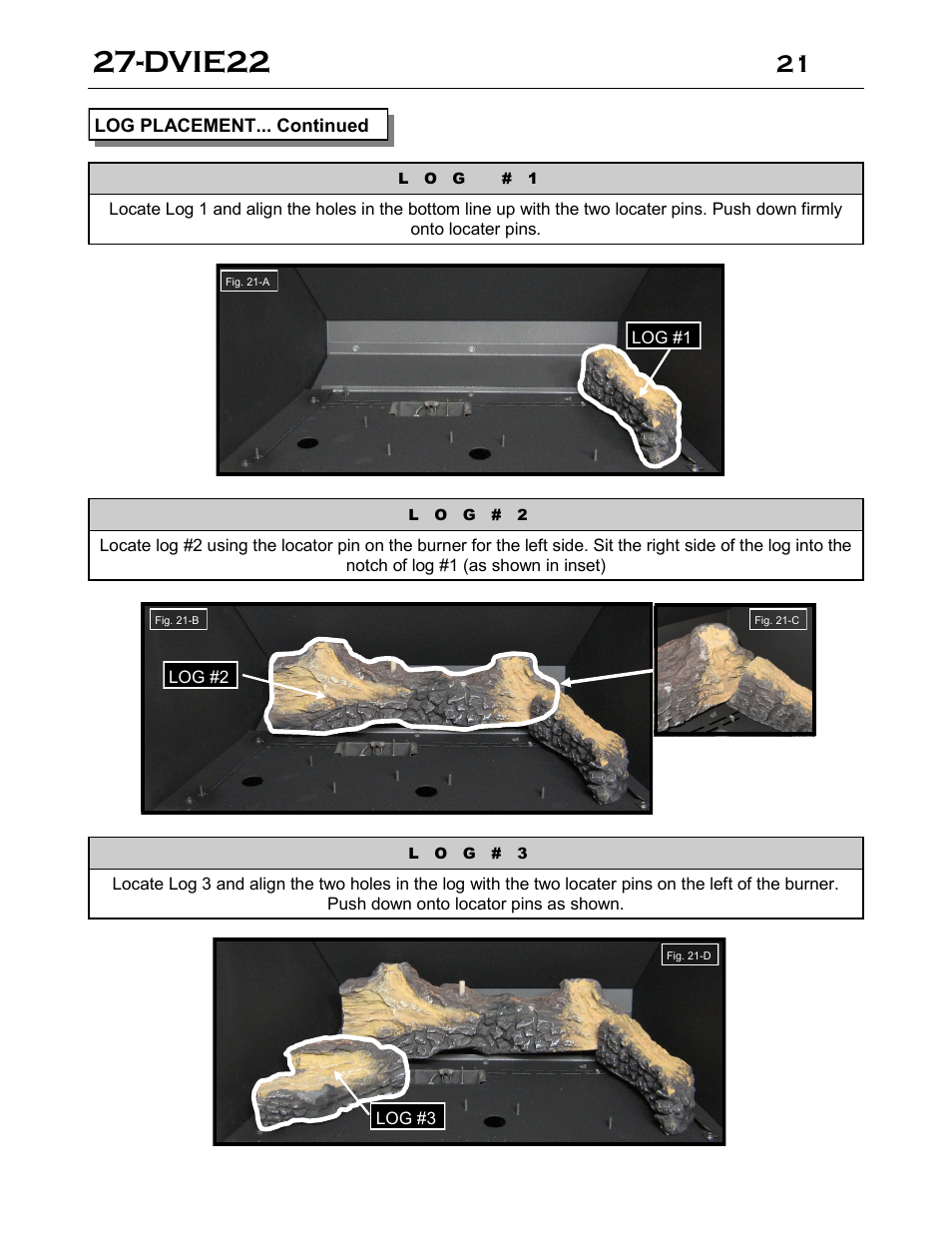 Dvie22 | Archgard 27-DVIE22N User Manual | Page 21 / 48