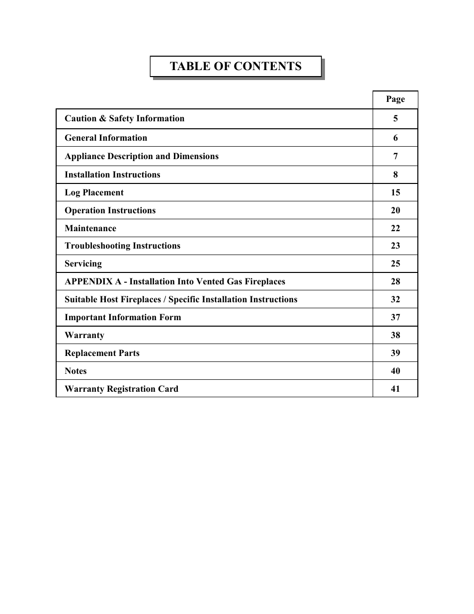 Archgard 25-BVI20N-2 User Manual | Page 4 / 43