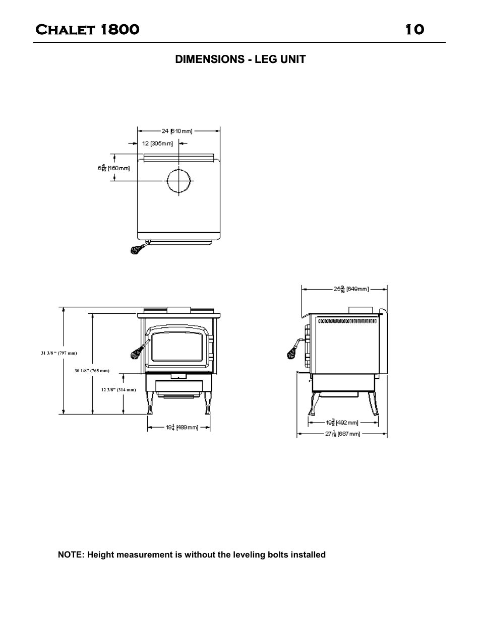 Archgard 10-1800P User Manual | Page 10 / 40