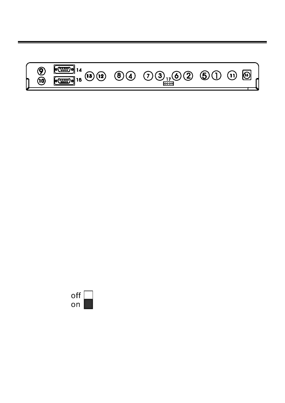 Rear panel definition | ARM Electronics C4TMX User Manual | Page 8 / 20