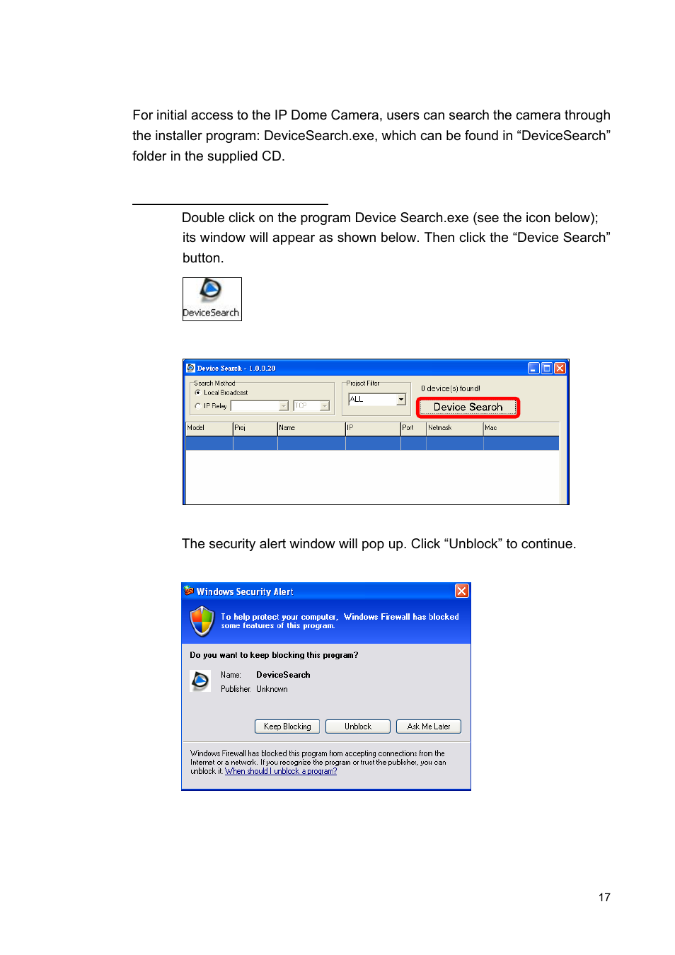 Accessing camera | ARM Electronics MP13DVPDN User Manual | Page 18 / 77