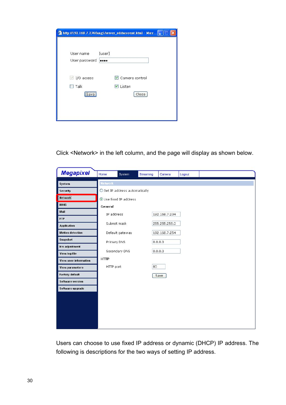 3 network | ARM Electronics MP13DVPDN User Manual | Page 31 / 77