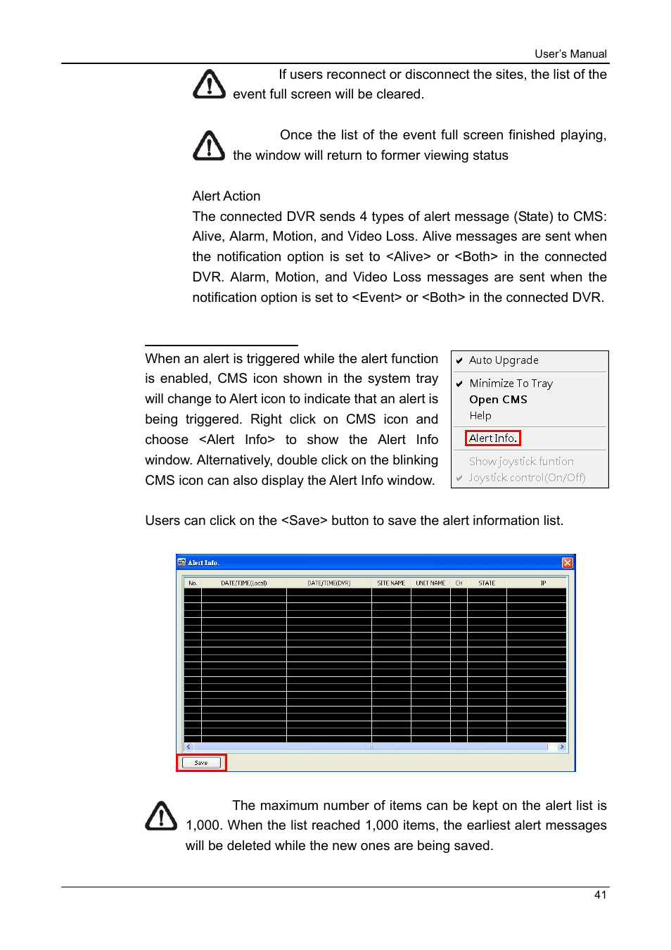 ARM Electronics CMS User Manual | Page 42 / 122