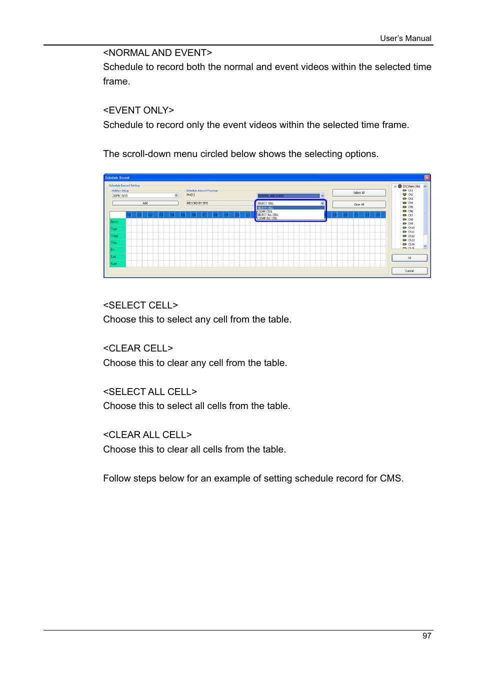 ARM Electronics CMS User Manual | Page 98 / 122