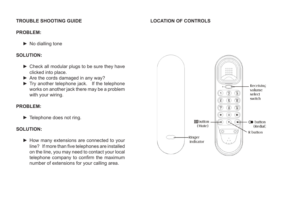 ATL Telecom XL-2050 User Manual | Page 3 / 6