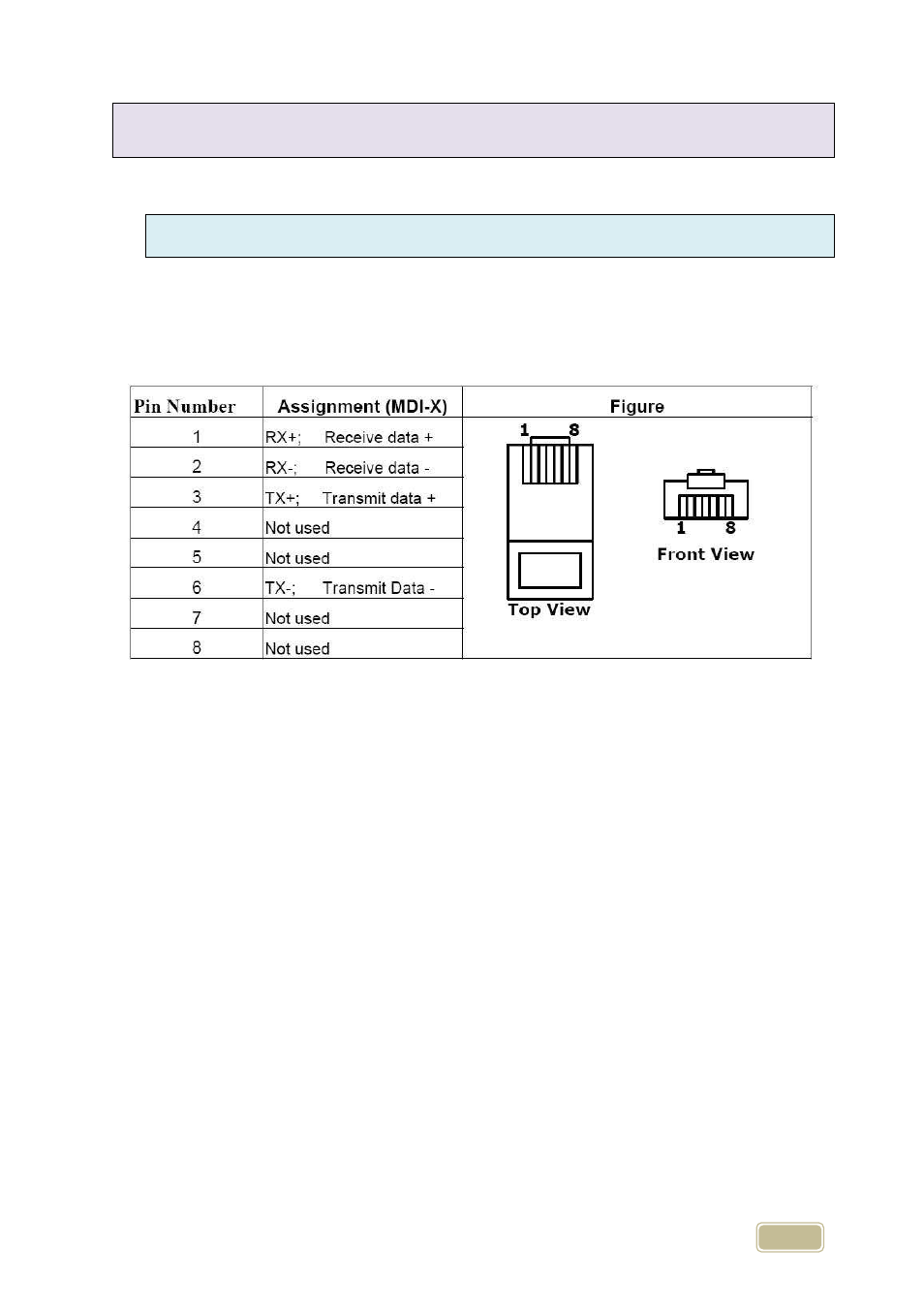 4 connector architecture, 1 ethernet port | ATL Telecom Proscend 100 VDSL2 LAN Extender User Manual | Page 11 / 14
