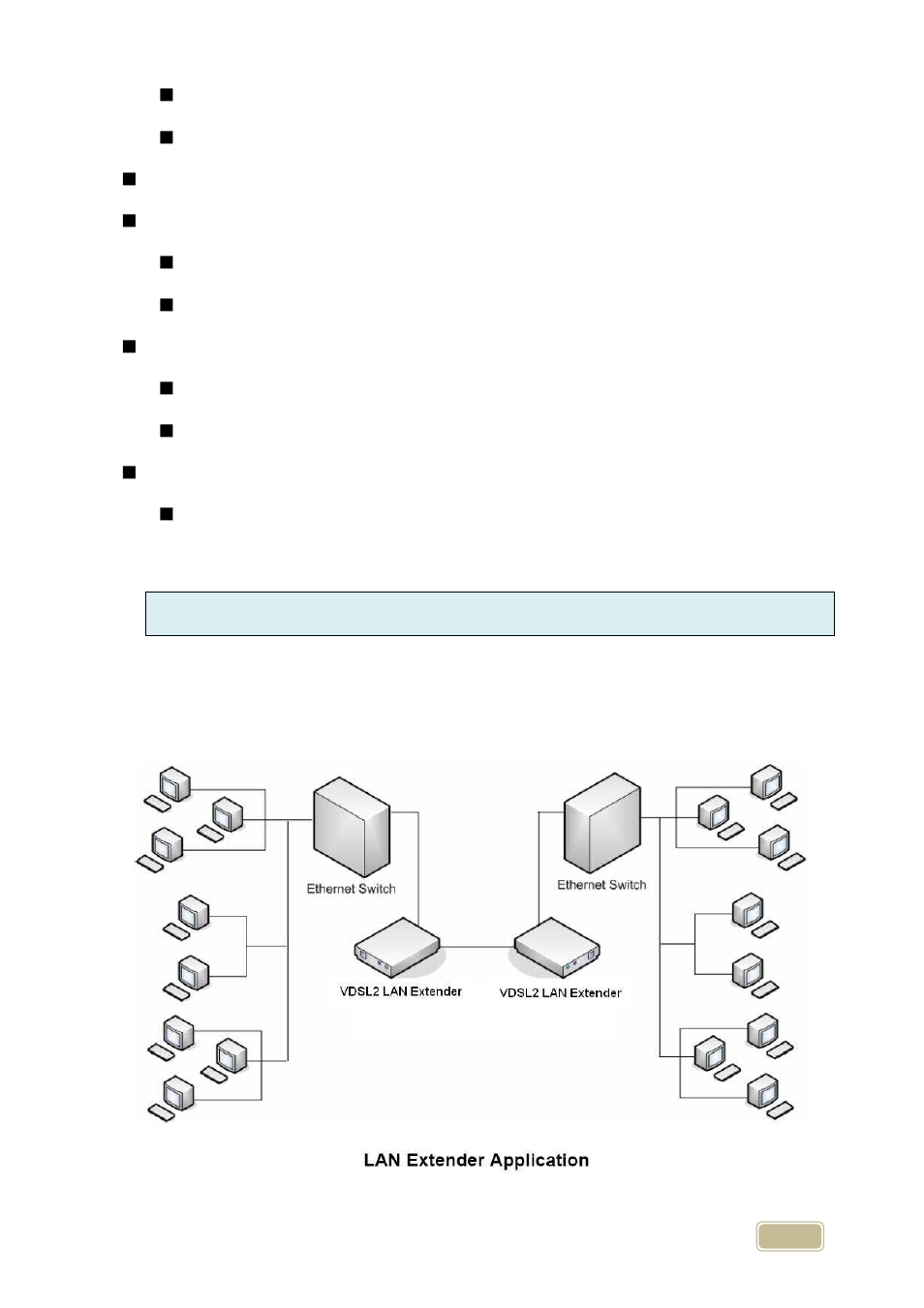Applications | ATL Telecom Proscend 100 VDSL2 LAN Extender User Manual | Page 5 / 14