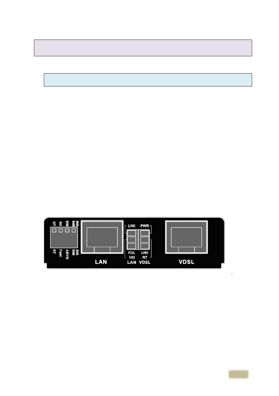 2 installation, 1 front panel | ATL Telecom Proscend 100 VDSL2 LAN Extender User Manual | Page 6 / 14