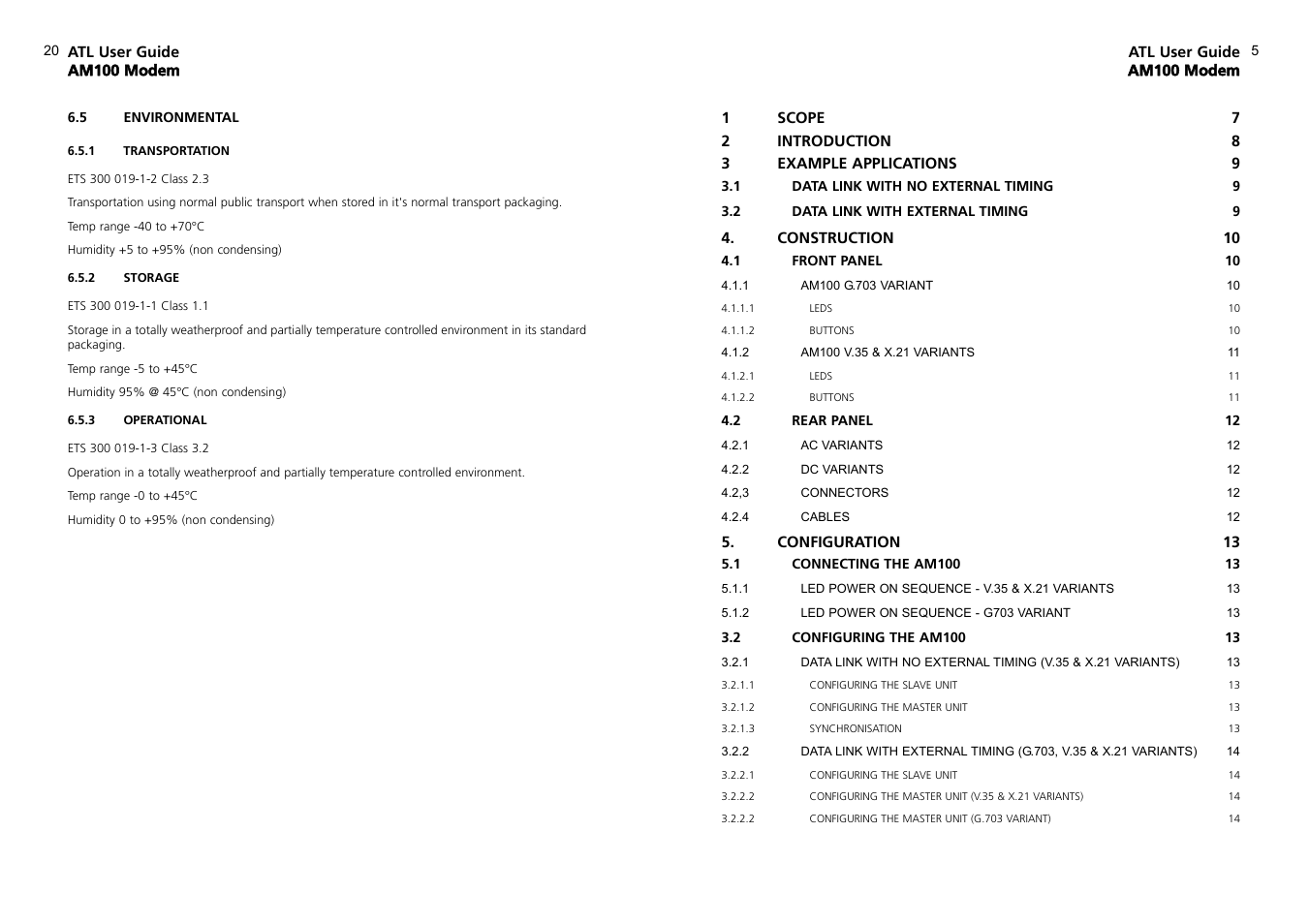 ATL Telecom AM100 User Manual | Page 5 / 12