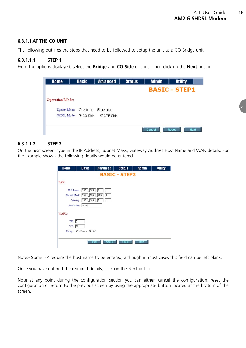 ATL Telecom AM2 User Manual | Page 19 / 110