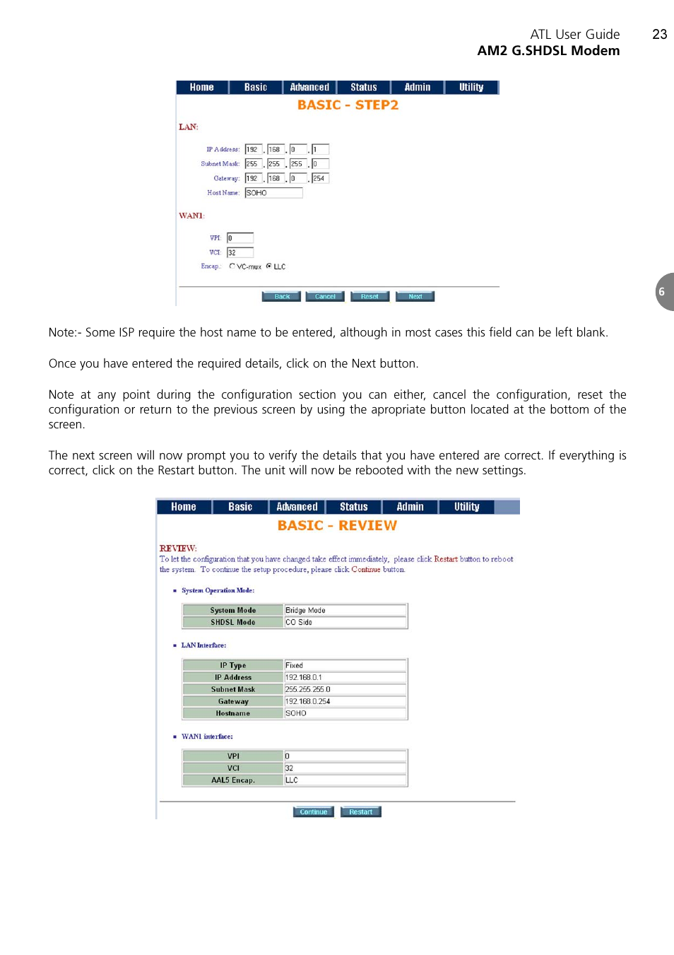 ATL Telecom AM2 User Manual | Page 23 / 110