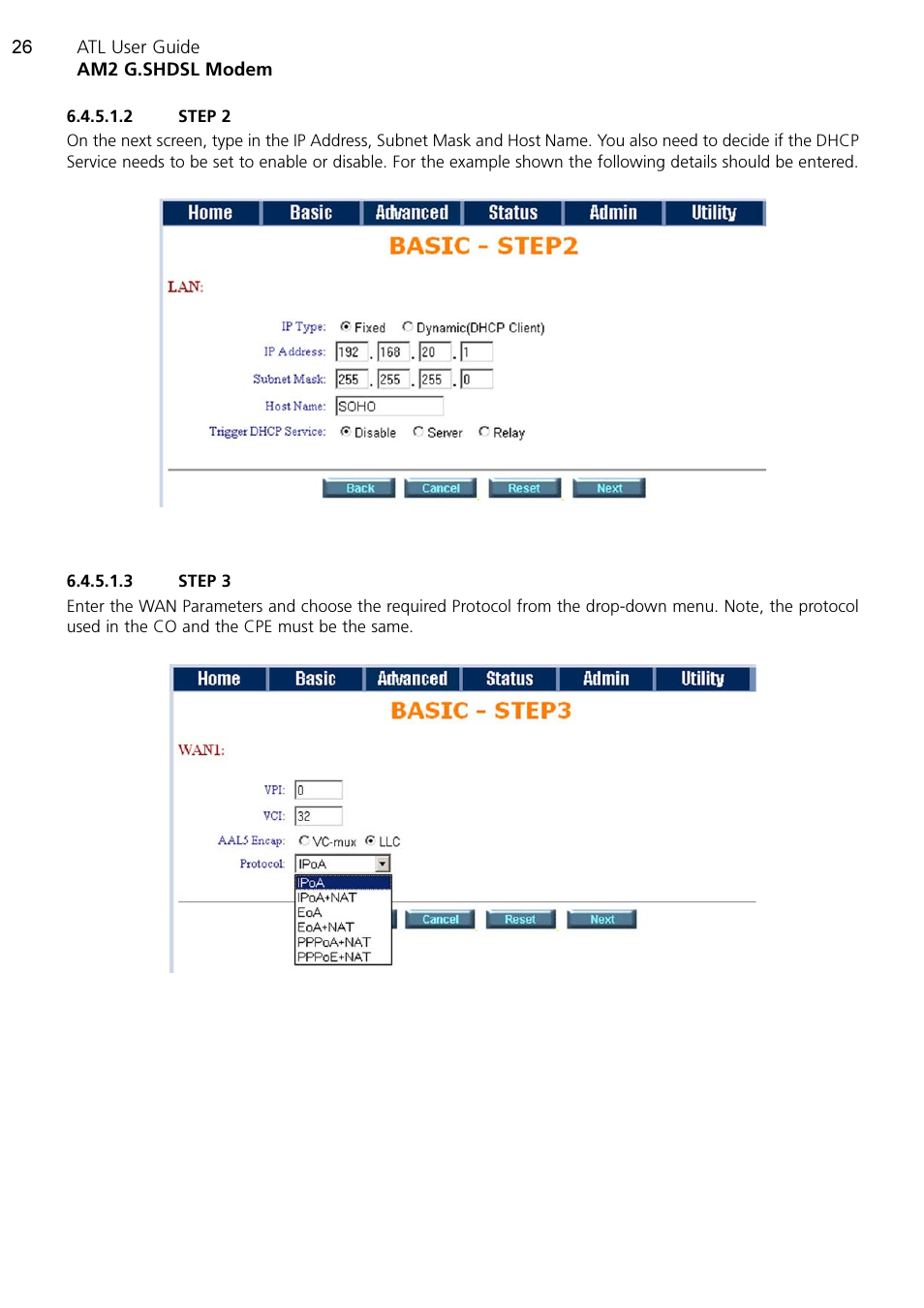 ATL Telecom AM2 User Manual | Page 26 / 110