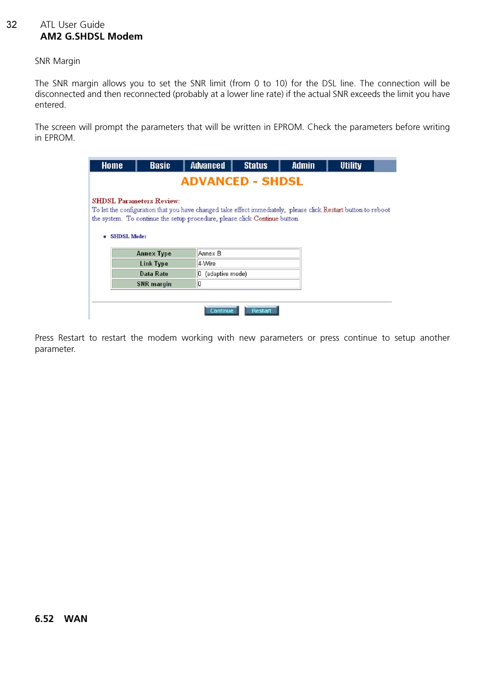 ATL Telecom AM2 User Manual | Page 32 / 110