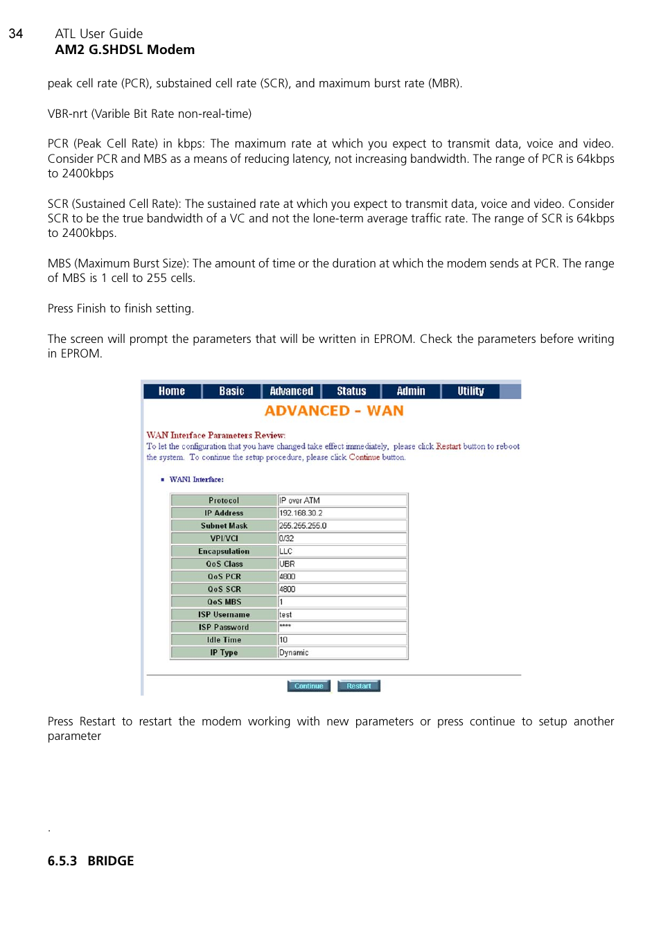 ATL Telecom AM2 User Manual | Page 34 / 110