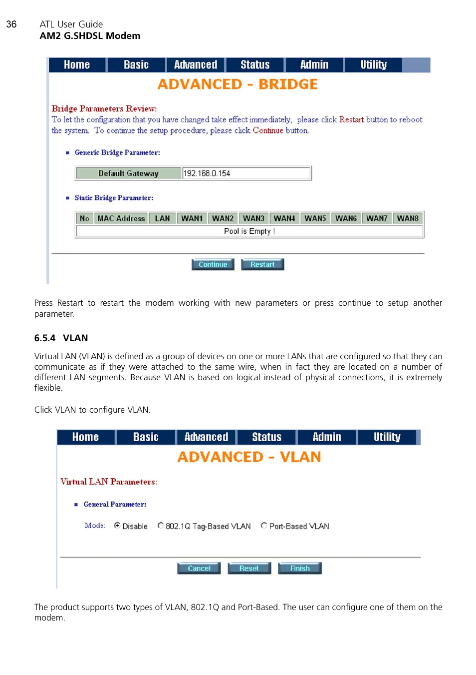 ATL Telecom AM2 User Manual | Page 36 / 110