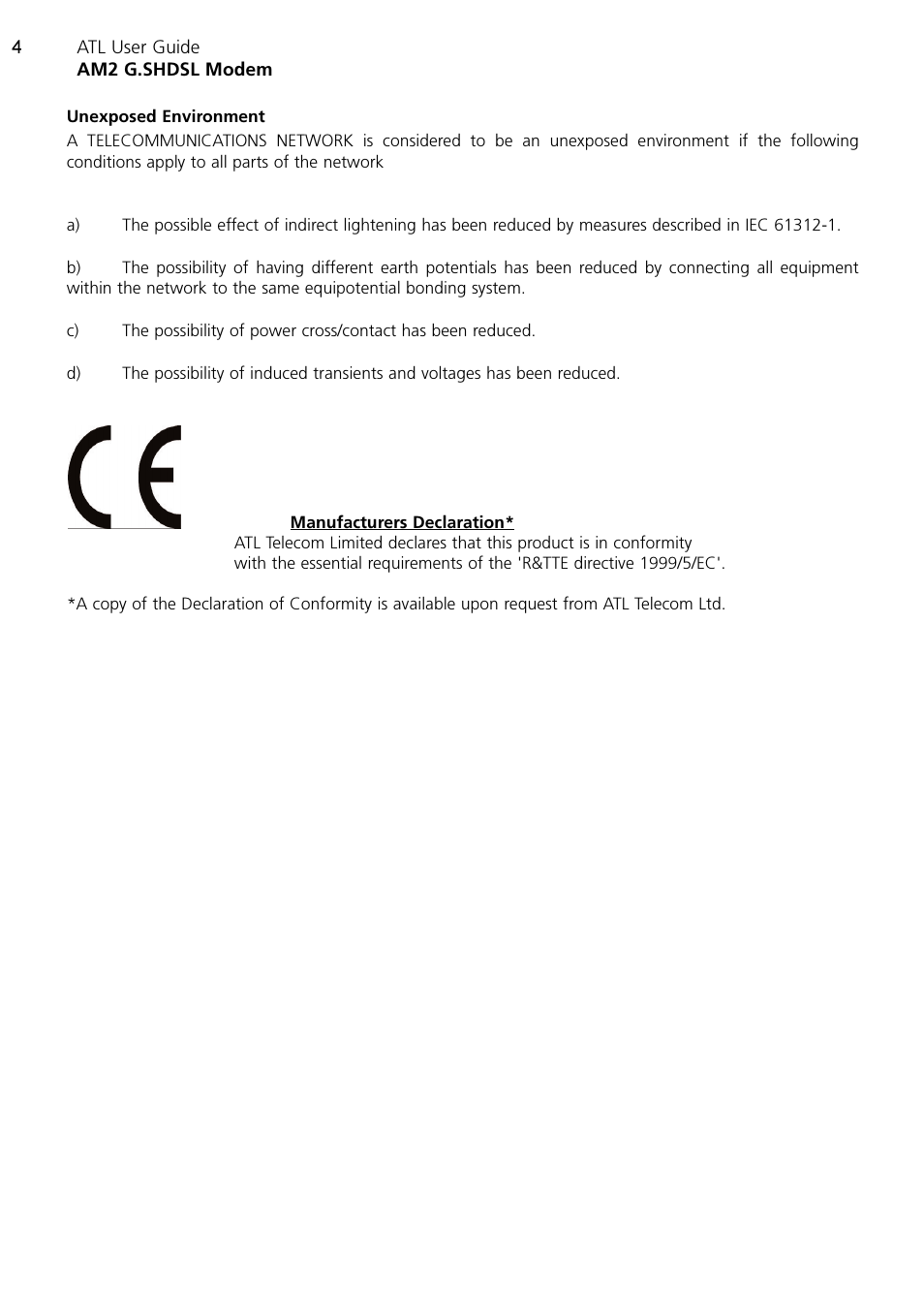 ATL Telecom AM2 User Manual | Page 4 / 110