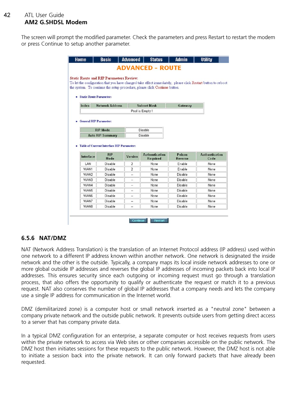 ATL Telecom AM2 User Manual | Page 42 / 110