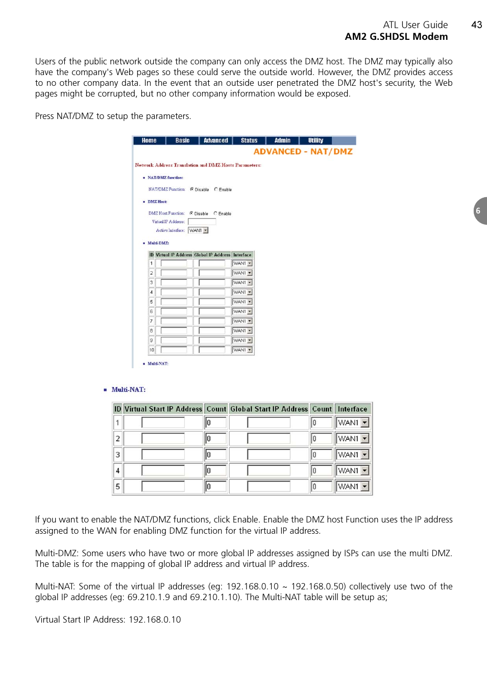 ATL Telecom AM2 User Manual | Page 43 / 110