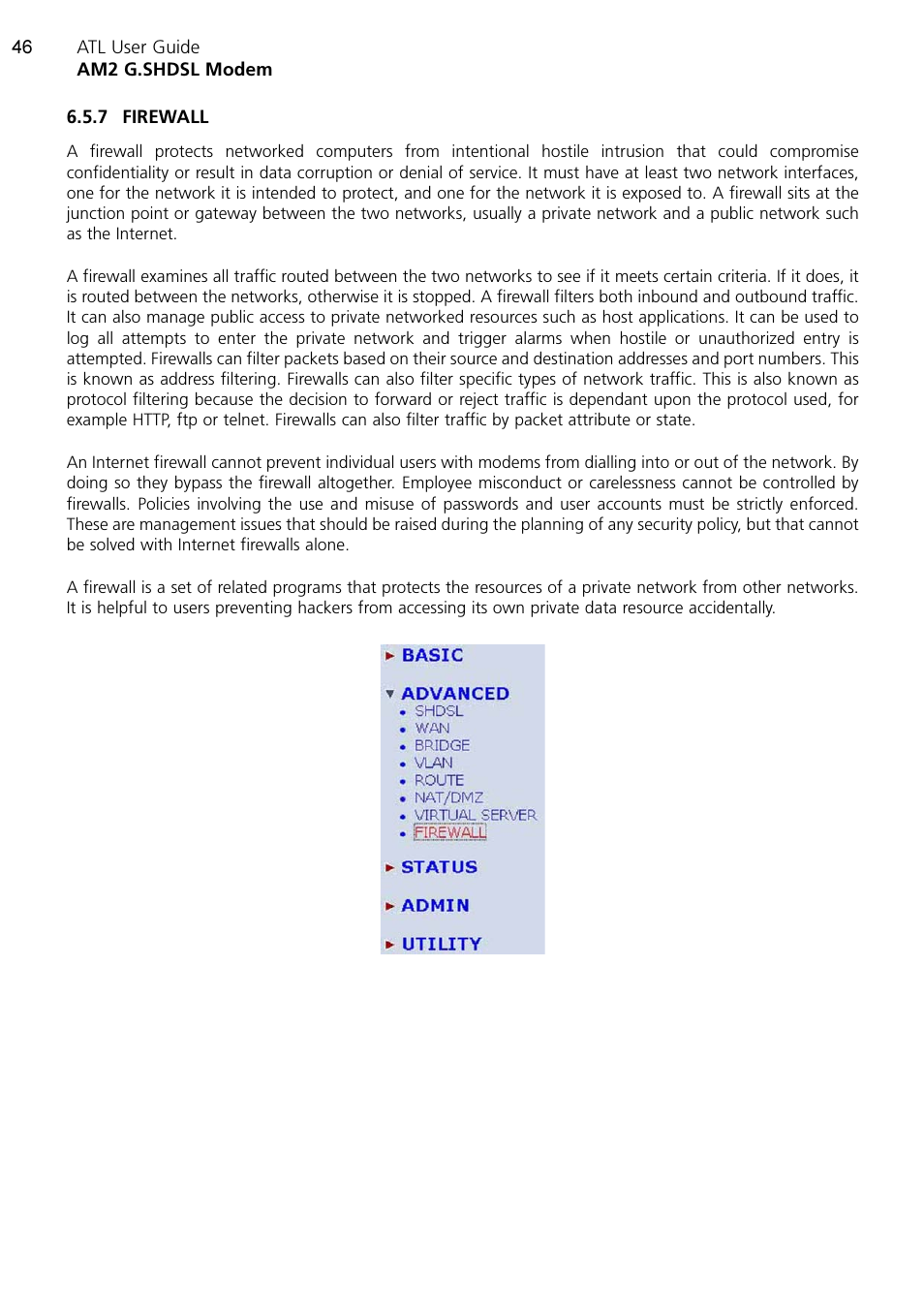 ATL Telecom AM2 User Manual | Page 46 / 110