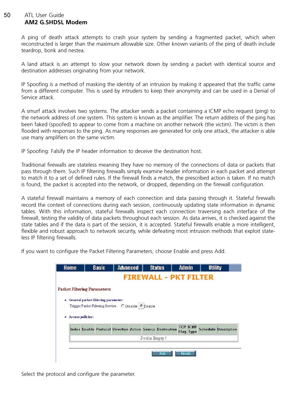 ATL Telecom AM2 User Manual | Page 50 / 110