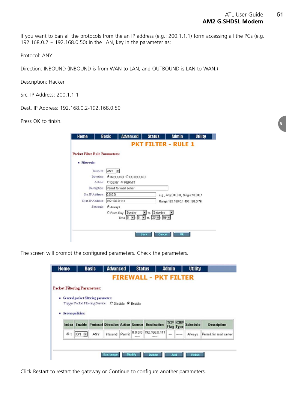 ATL Telecom AM2 User Manual | Page 51 / 110