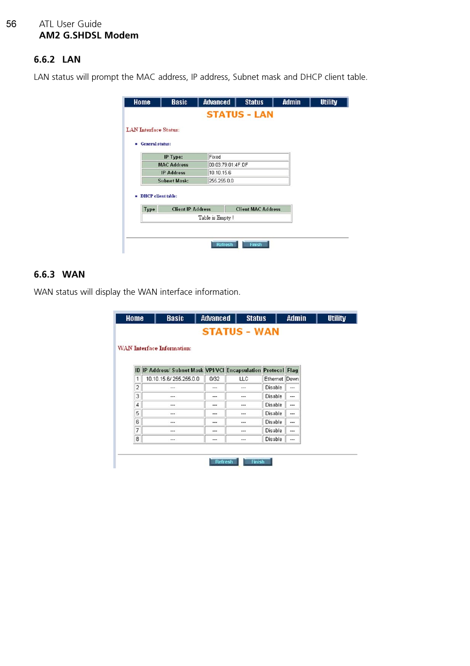 ATL Telecom AM2 User Manual | Page 56 / 110