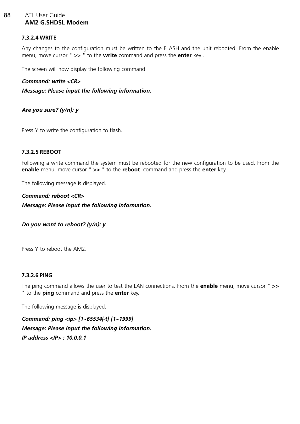 ATL Telecom AM2 User Manual | Page 88 / 110