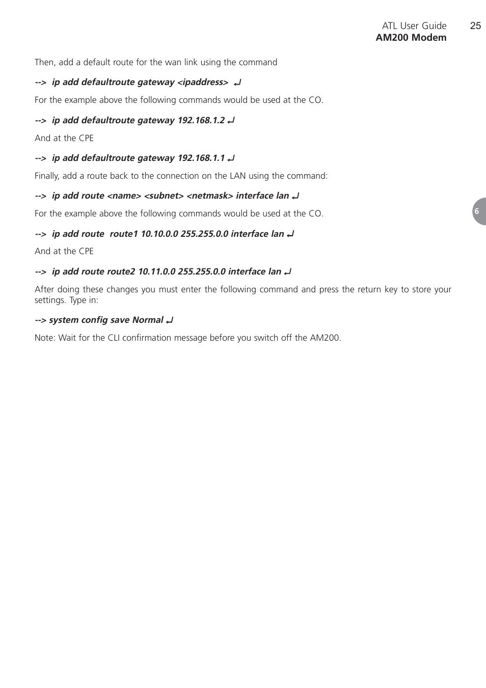 ATL Telecom AM200 User Manual | Page 25 / 145