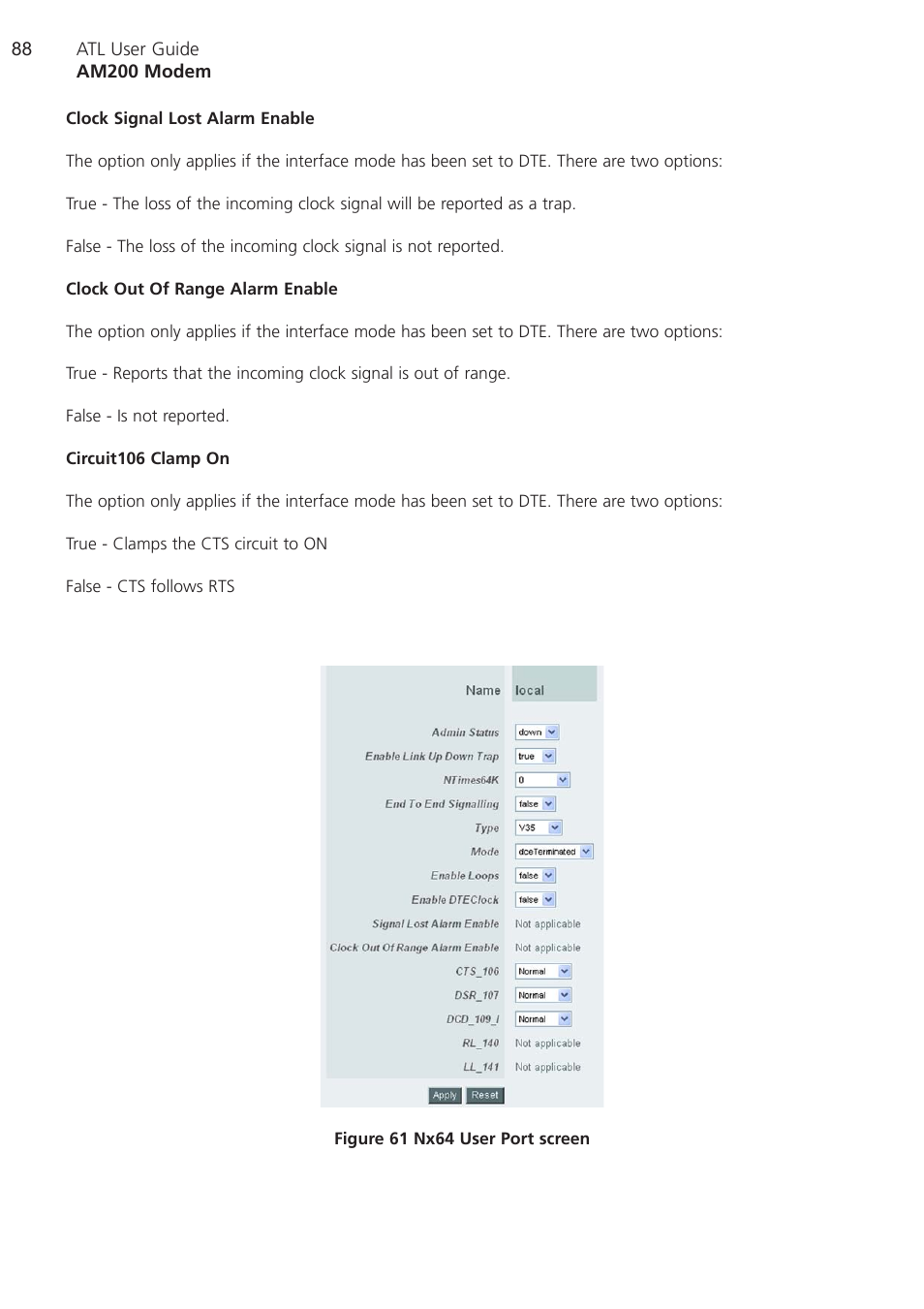 ATL Telecom AM200 User Manual | Page 88 / 145