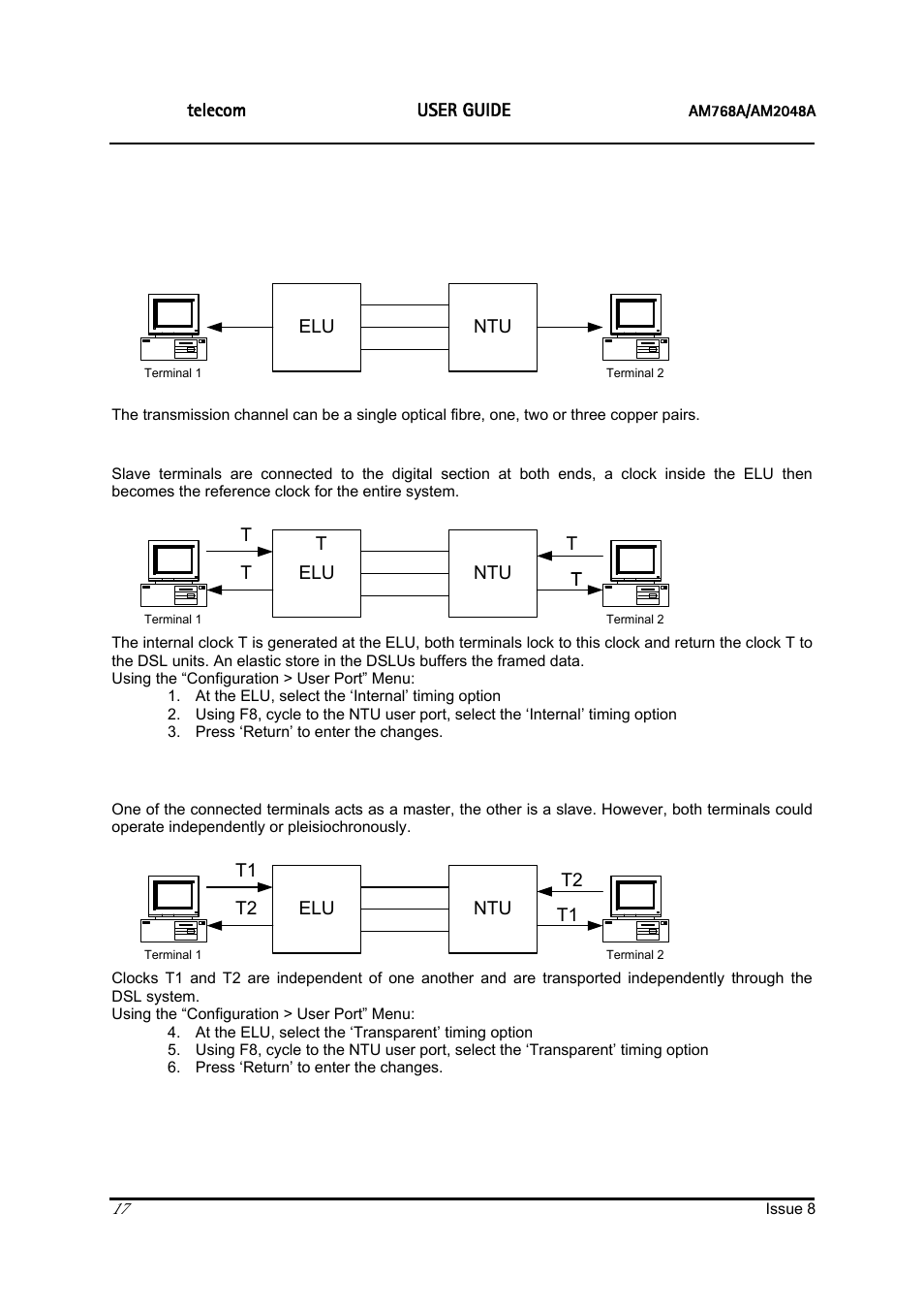 Ascom | ATL Telecom AM2048 User Manual | Page 17 / 51