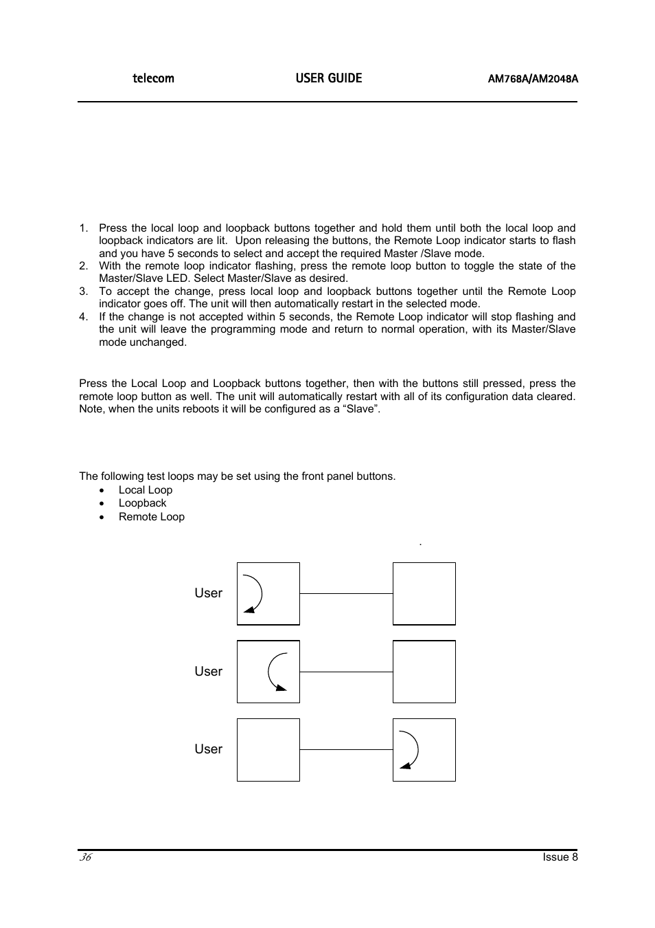 Ascom | ATL Telecom AM2048 User Manual | Page 36 / 51