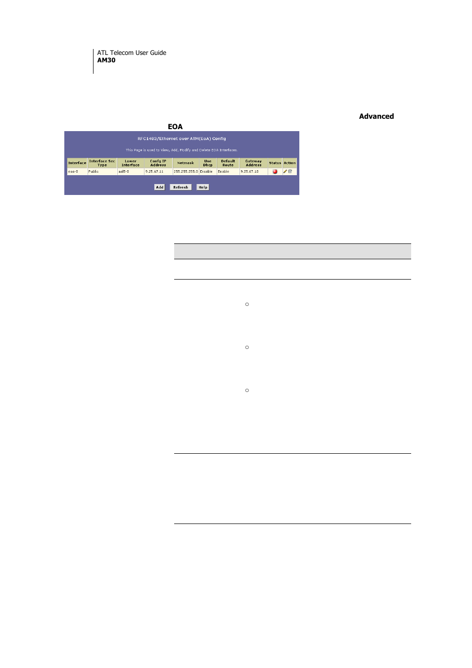 Viewing your eoa setup | ATL Telecom AM30 User Manual | Page 108 / 177