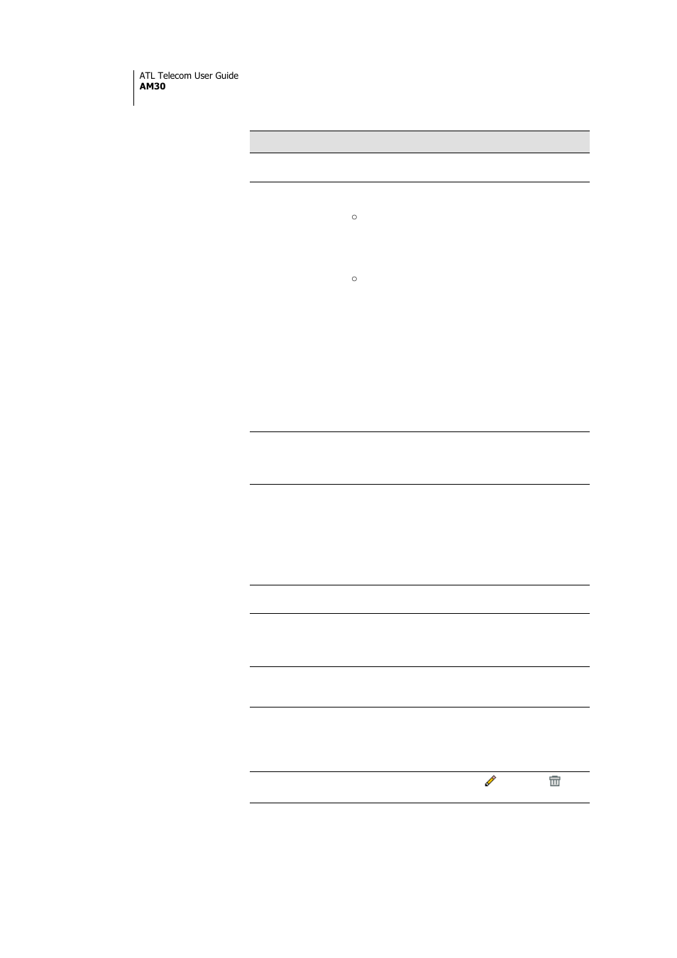 ATL Telecom AM30 User Manual | Page 114 / 177
