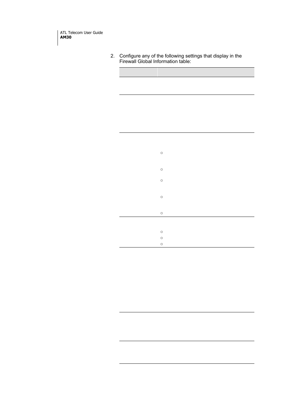 ATL Telecom AM30 User Manual | Page 124 / 177