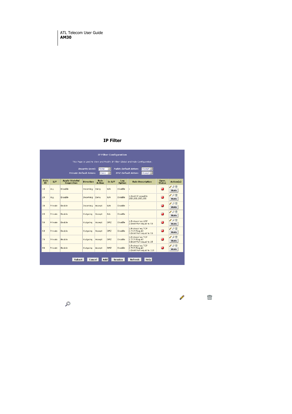 ATL Telecom AM30 User Manual | Page 128 / 177