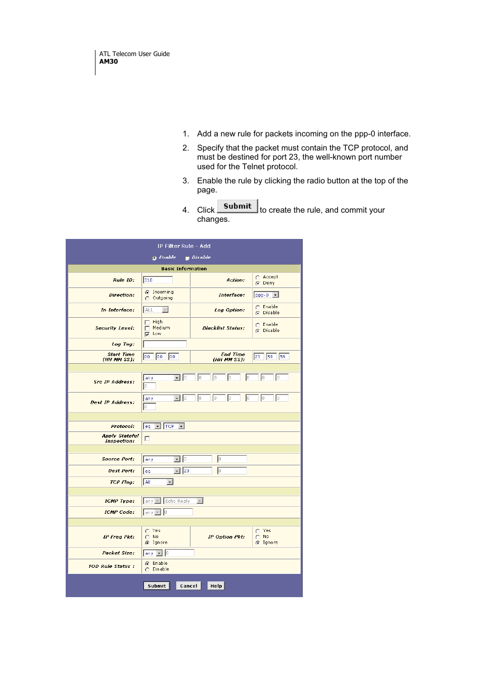 ATL Telecom AM30 User Manual | Page 138 / 177